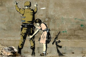 Girl-and-a-Soldier-by-Banksy