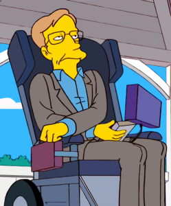 Stephen Hawking, en Los Simpson