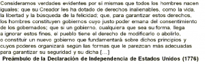 Declaración de Independencia.