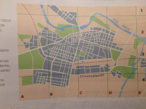 El análisis del plano urbano  Historia del Arte, Geografía e Historia