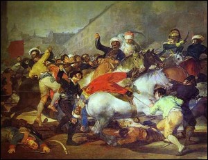 Carga de los mamelucos. Goya