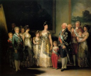 Familia de Carlos IV. Goya