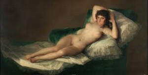 La maja desnuda. Goya