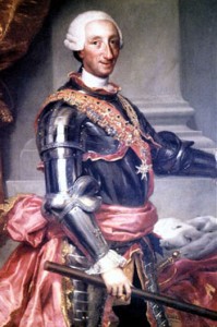 Retrato de Carlos III. Mengs