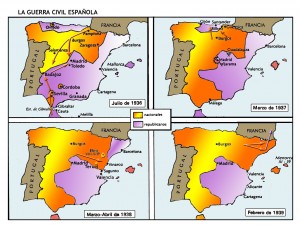 MAPAS GUERRA CIVIL ESPAÑOLA